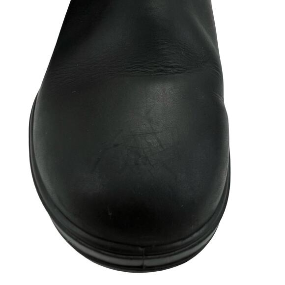 Blundstone #500 Black Leather Chelsea Boots – Unisex US W 7.5 Oil-Resistant Sole - Picture 5 of 15